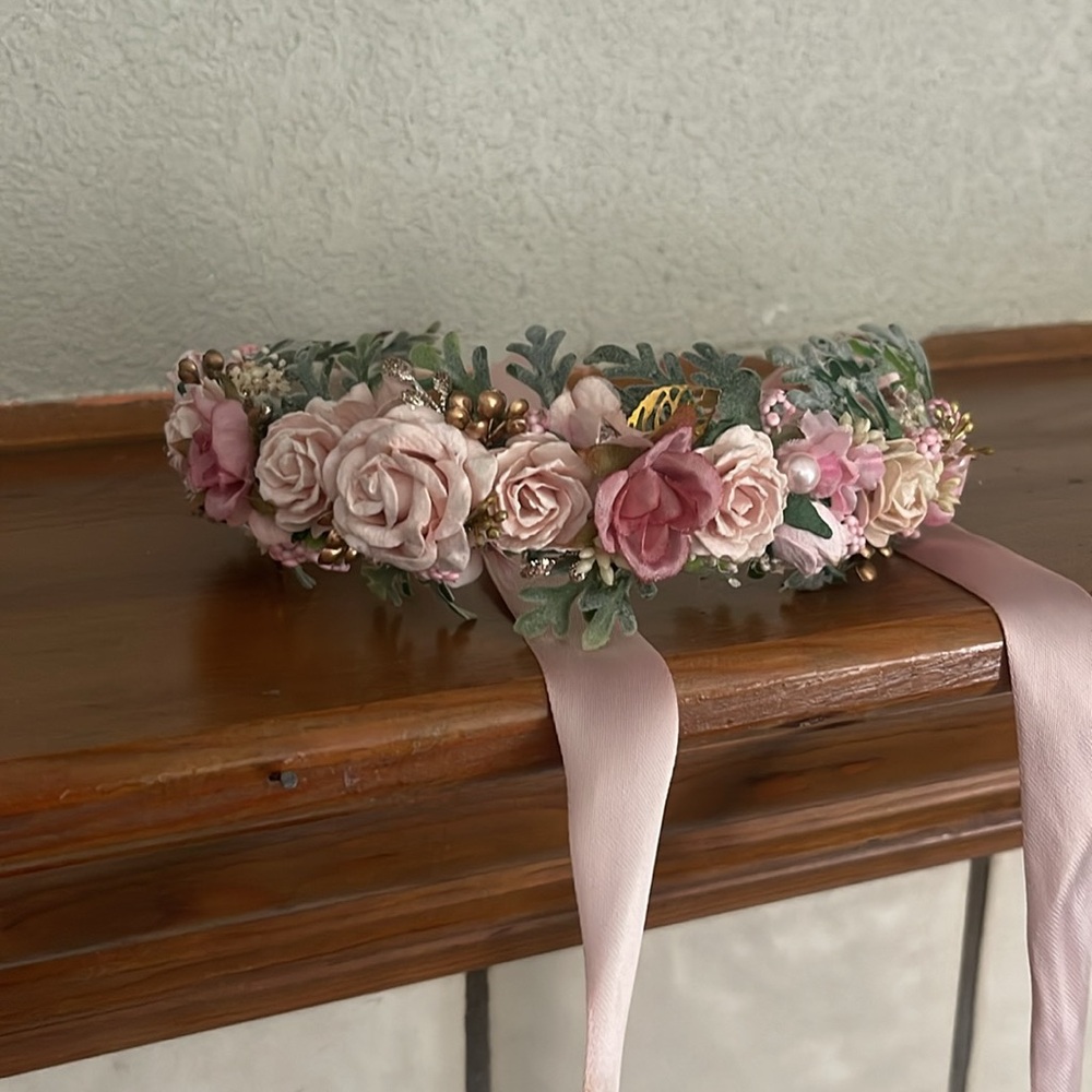 Floral headband